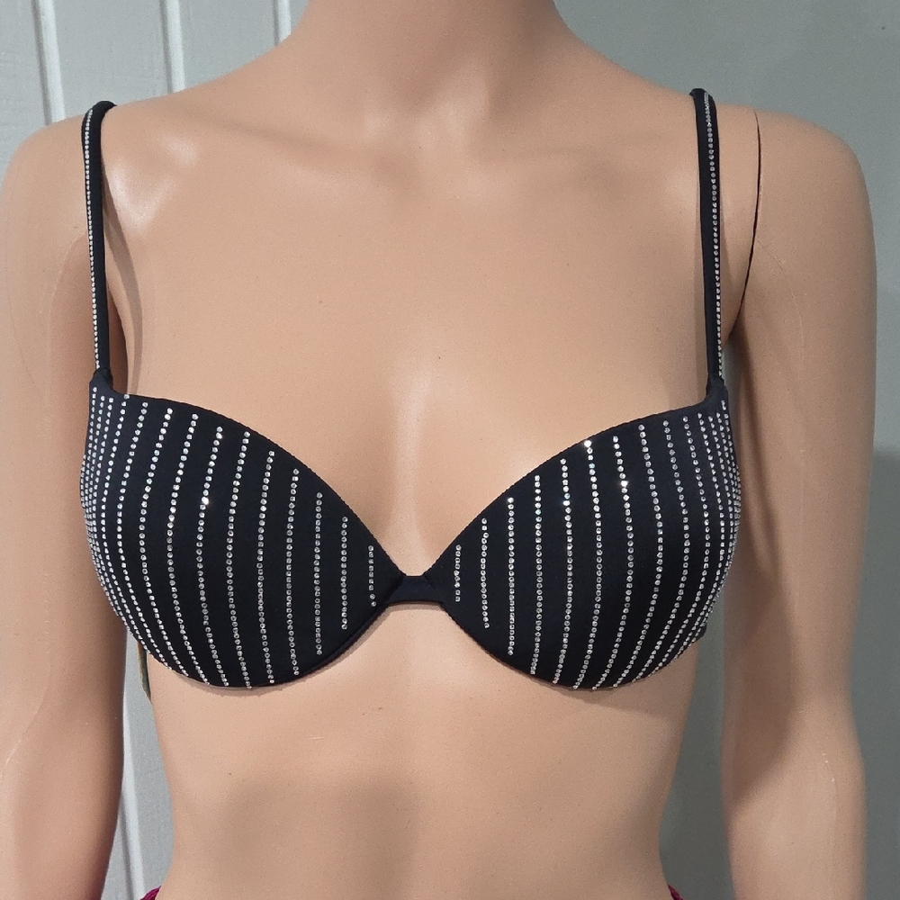 Calzedonia Bikini Top with Rhinestones